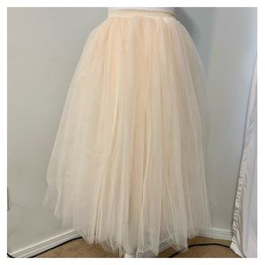 6 layer tulles tutu skirt